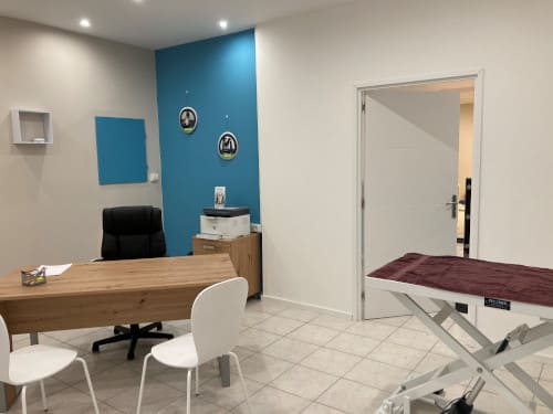 Photographie du bureau du Dr Charlotte Coevoet
